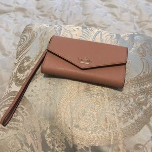 Kate Spade Mauve Wristlet Wallet